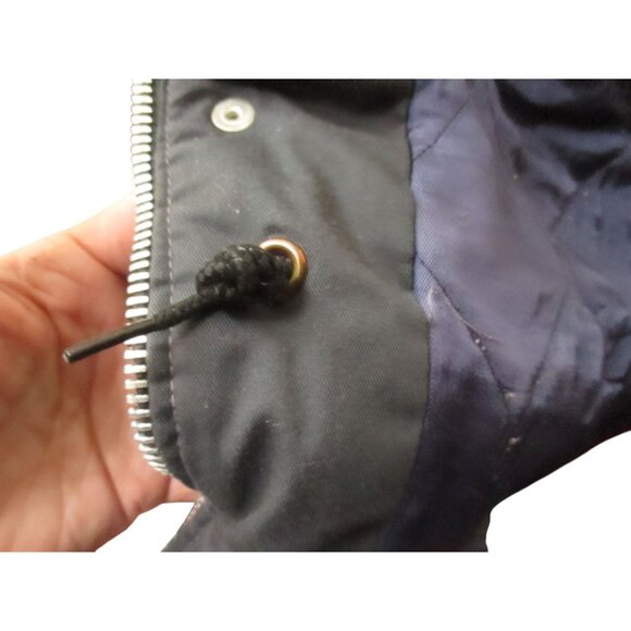 Vintage Men's Work Jacket Medium 1970's Heavy Quilt Lined Big Mac Blue Mechanic - Picture 14 of 14